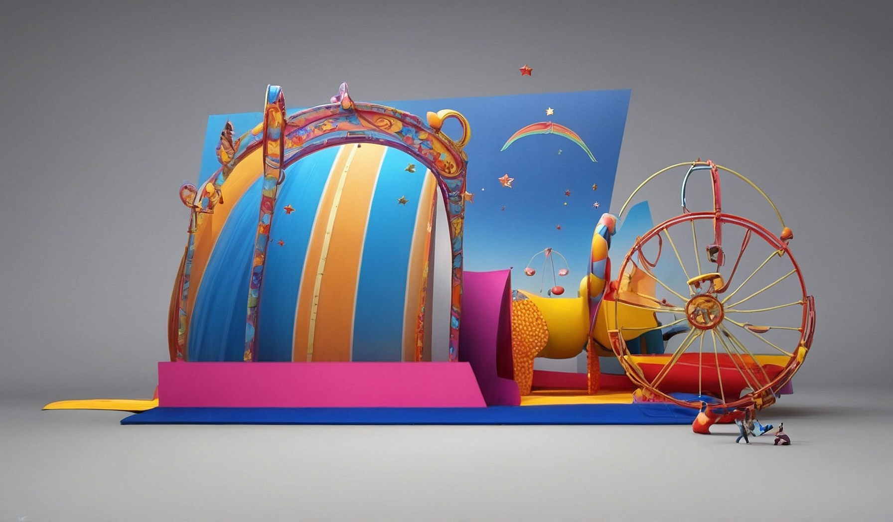 Pelotas de malabares y varitas mágicas