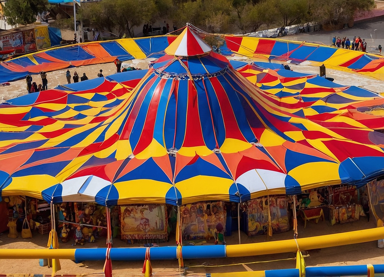 Materiales para malabares en circo