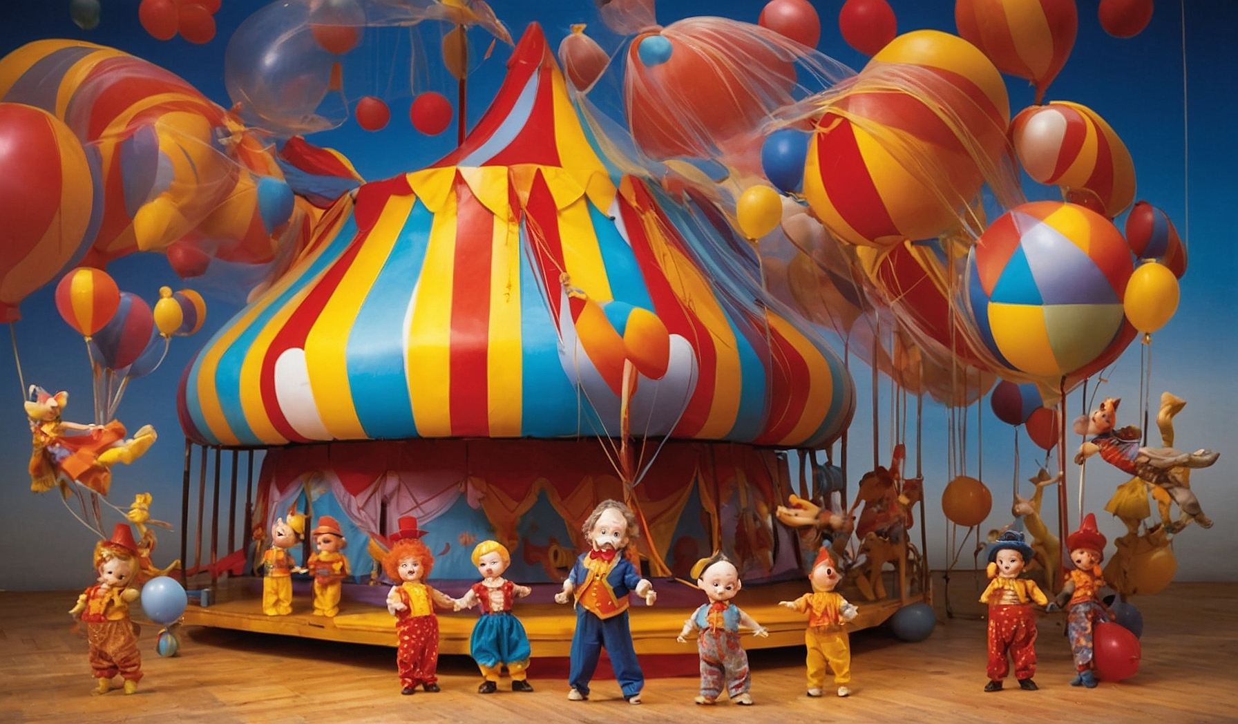 Show de circo lleno de magia