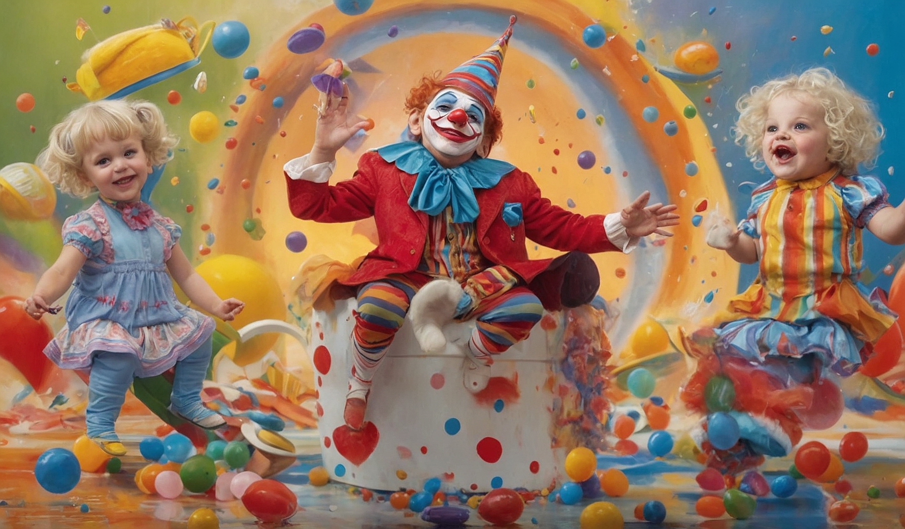 Material de circo para niños