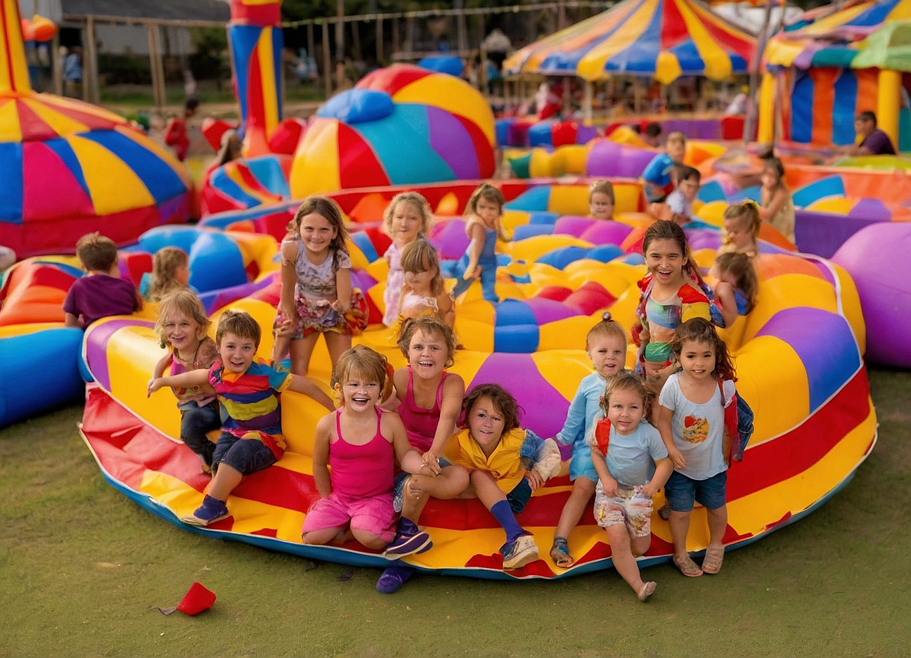 Espectáculo de circo divertido